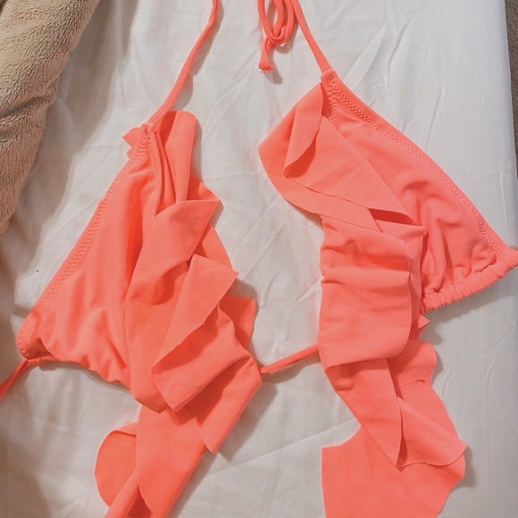 Orange string bikini set - Picture 1 of 2